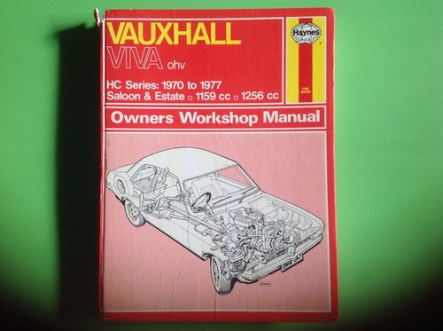 Haynes vauxhall viva - vauxhall, ohv