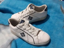 Henri Lloyd Size UK 10 Shot Lace Trainers White Laced 