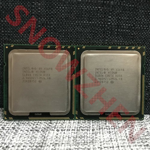 Matching pair intel xeon x5690 - matching,