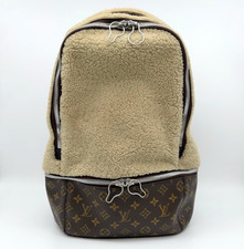 Louis Vuitton x Marc Newson Monogram Shearling Backpack
