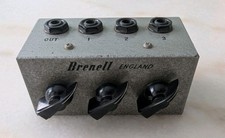 Vintage Brenell Reel To Reel Tape Three Chanel Mixer Unit