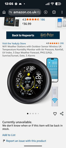 Yaskyly wifi wall weather - yaskyly,