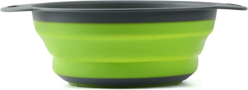 Collapsible silicone colander - silicone,