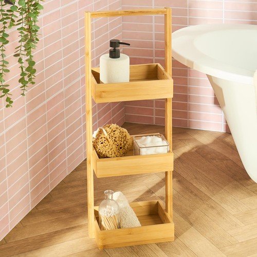 Ohs bamboo bathroom caddy - bathroom,