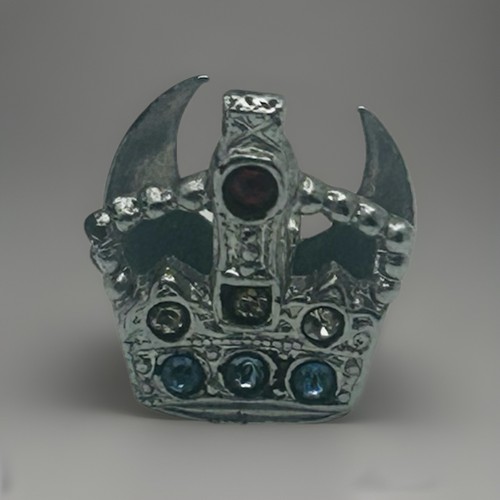 Vintage crown lapel - lapel, tie