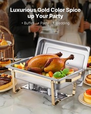 Chafing Dish Buffet Set, 8 Qt