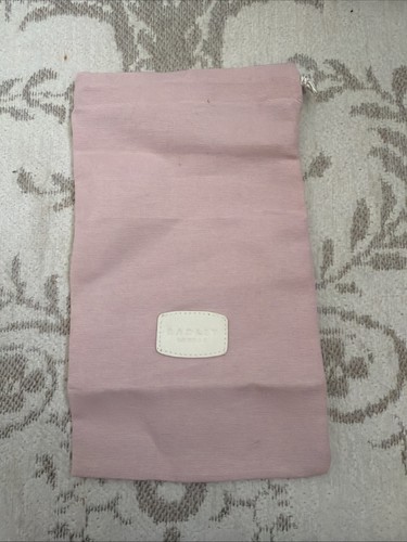 Small pink radley dust - small, bag