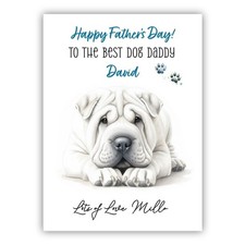 Shar Pei dog Personalised