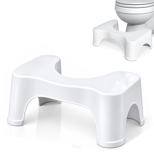 Toilet squat step stool - toilet,