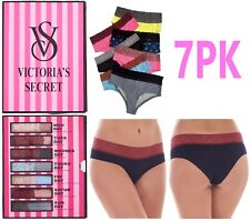 Ladies 7 Pack Knickers VICTORIA SECRET Days Of The Week Box Lace Briefs Panties