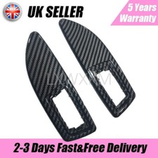 Vauxhall Corsa VXR carbon fibre effect side wing repeater indicator surrounds.