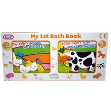 Baby Bath Book - My 1st Bath Book - Farm Baby Toddler NEW