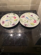 Portmeirion - Water Garden Dessert/Salad Plates X2. Brand New.