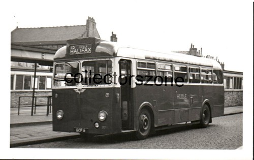 1962 hebble motor services - services, bus