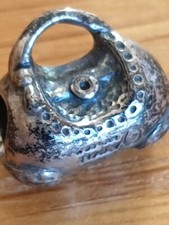 Amore & Baci Italy 925 Sterling Silver Purse Handbag  Bracelet Charm