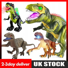 RC Dinosaur Electric Toy With Remote Control Kids RC Animal Toys LED Light Up