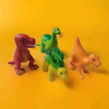 SUPER DUPER DINOSAUR FIGURE BUNDLE x 4 - LAND BEFORE TIME - ADVENTURE TOYS.     