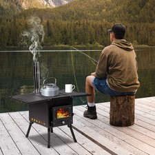 Outdoor Wood Burning Tent