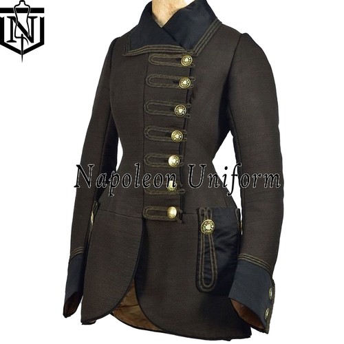 Women 18th century jacket dark - jacket,