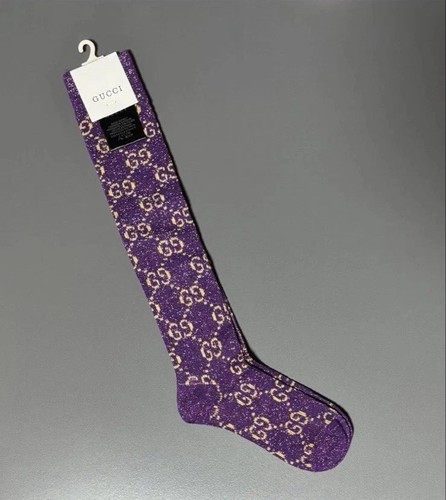 Gucci high socks purple - socks,