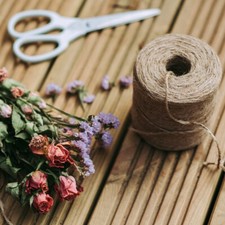 2 ply Jute Natural Brown