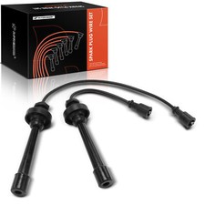 2x Ignition Leads for Mitsubishi Carisma Space Wagon COLT V MD334043