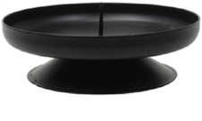 Black Candle Holder with Spike