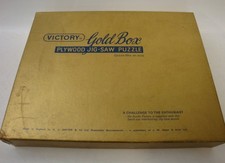 Jigsaw Puzzle Victory Gold  Plywood Approx 800 Pieces-"Peace" Steamer in Africa 