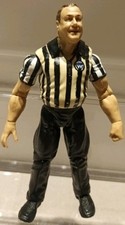 WWE Earl Hebner Wrestling Action Fig 2000 Titan Tron Live Series Jakks Referee