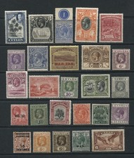 25 Different George V era Commonwealth Stamps as shown Mint (FK038)