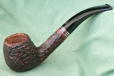 Beautiful MINT Refurb'd Savinelli Joker 1/4 Bent Rustic Apple 6mm Fltr. Apple636