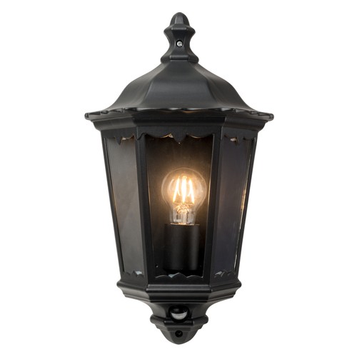 Outdoor sensor wall light - wall, half