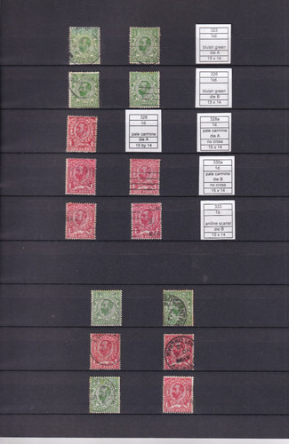 Kgv collection 8 pages - collection, on