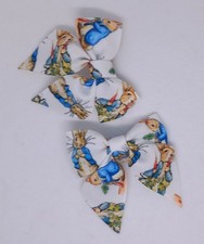 Peter Rabbit Ribbon Hairbow