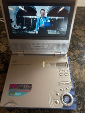 Portable DVD Player Car 12v 240v & Builtin Battery Panasonic 5.8" inc Carry Case
