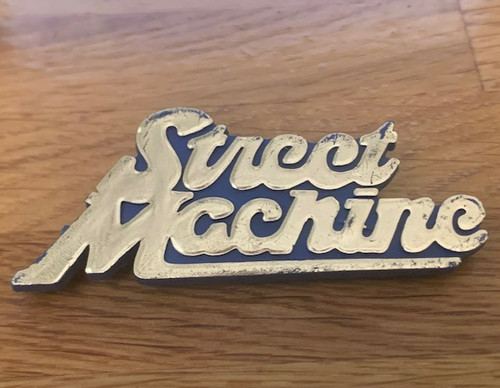 Street machine magazine pin - machine,