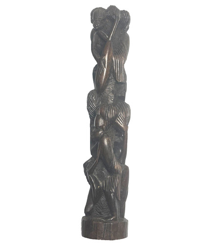 Vintage african makonde tree - makonde,