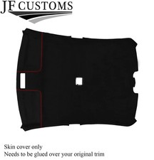 RED STITCH ROOF LINING