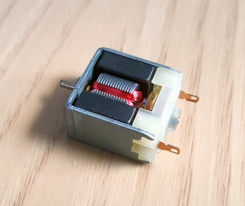 Powerful open frame motor with - open-frame,
