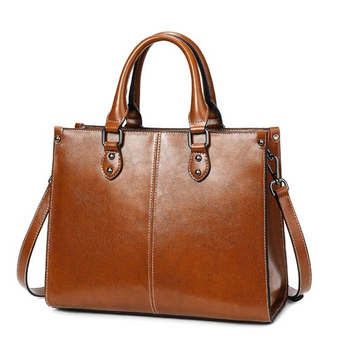 Women genuine leather tote - women,