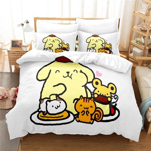 Pompompurin cartoon quilt - cartoon,
