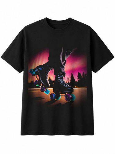 Double exposure roller - roller, skates