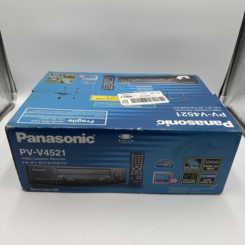 Panasonic v4521 vhs player - vhs,