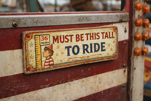 Funfair circus vintage style - circus,