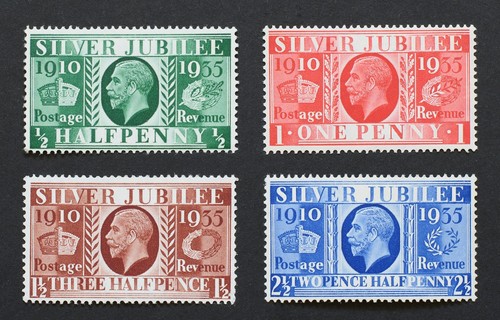 George 1935 silver - gb,