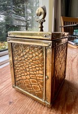 Antique Brass mounted Tea