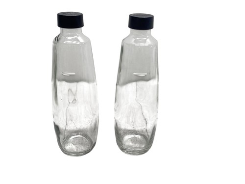 Sodastream glass bottles 2x1l - bottles,