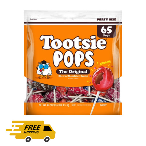 Tootsie pops assorted - tootsie,