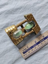 Vintage 3" BRASS Wishing You