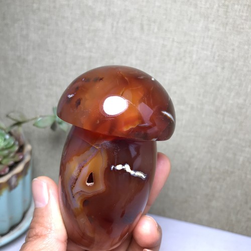 Natural red agate - natural,